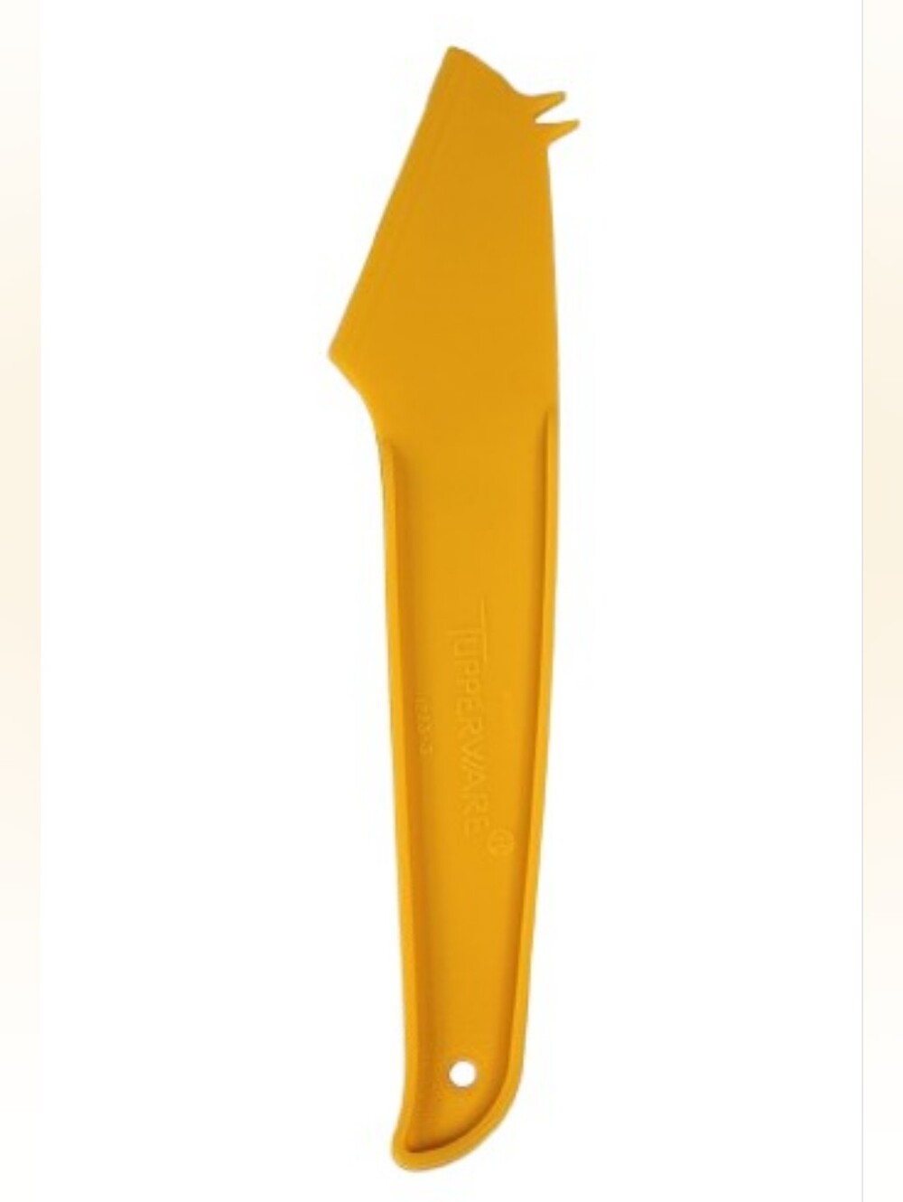 Tupperware Orange Cheese Knife Slicer Spreader